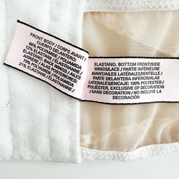 Victoria's Secret Dream Angels Bra 34B Floral Pretty Girly Mesh Lace - Picture 5 of 7